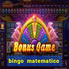 bingo matematico para ensino medio